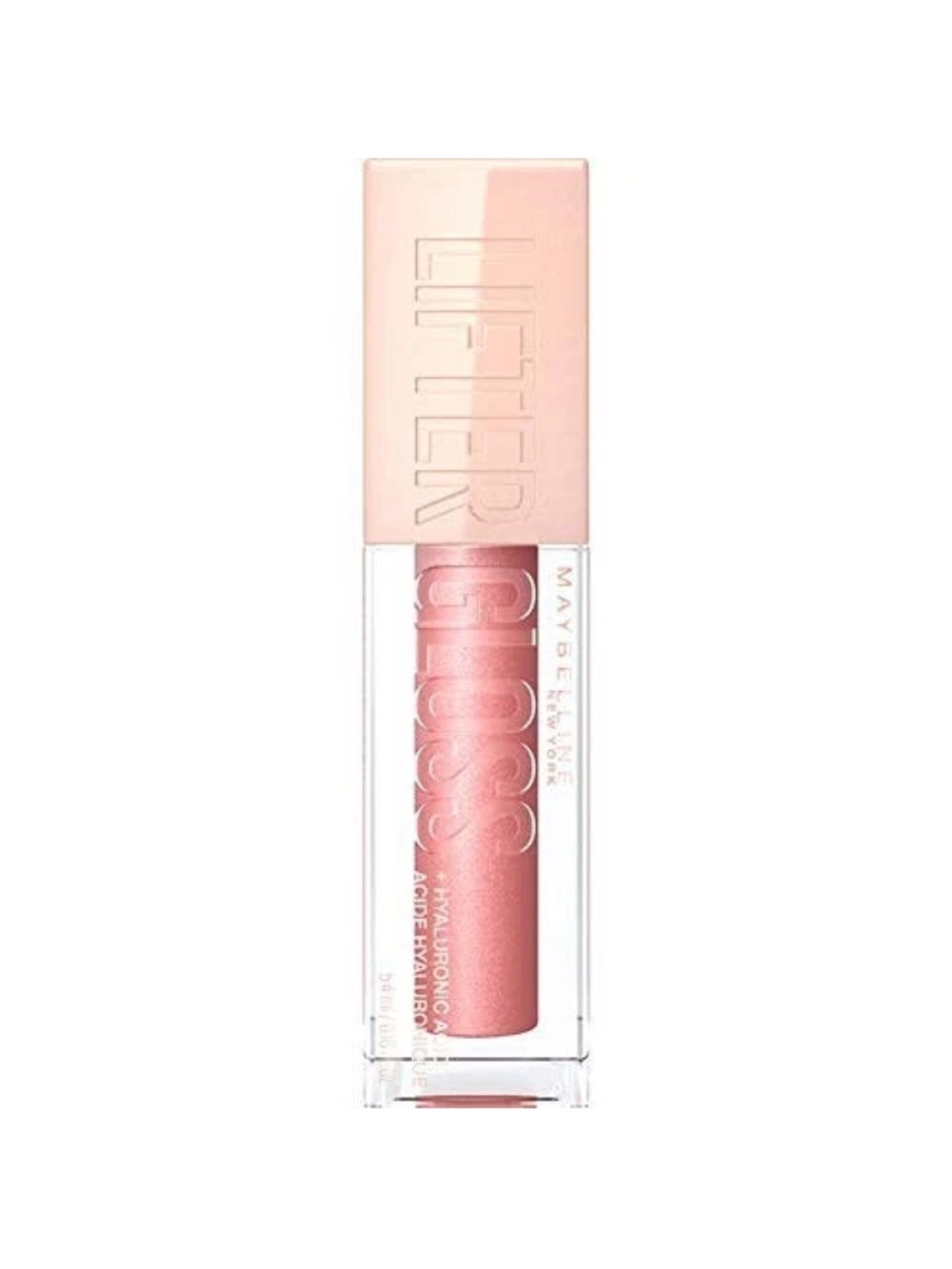 Maybelline Lifter Gloss, Hydrating Lip Gloss with Hyaluronic Acid, 003 Moon